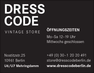 DRESS CODE